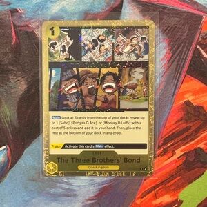 The Three Brothers' Bond Trading Card